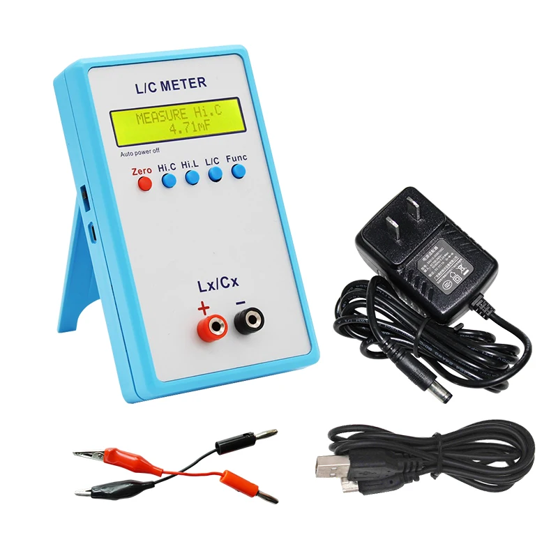 
JUNCTEK hand held LC 200A LC meter inductance capacitance with US power adapter from manufacture  (1600149596028)