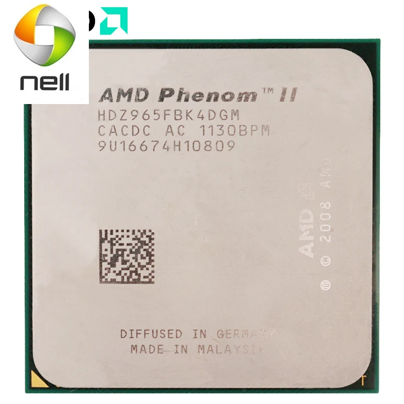 AMD Phenom II X4 965 CPU Socket AM3 125W 3.4GHz 938-pin Quad-Core Desktop Processor CPU X4 965 socket am3