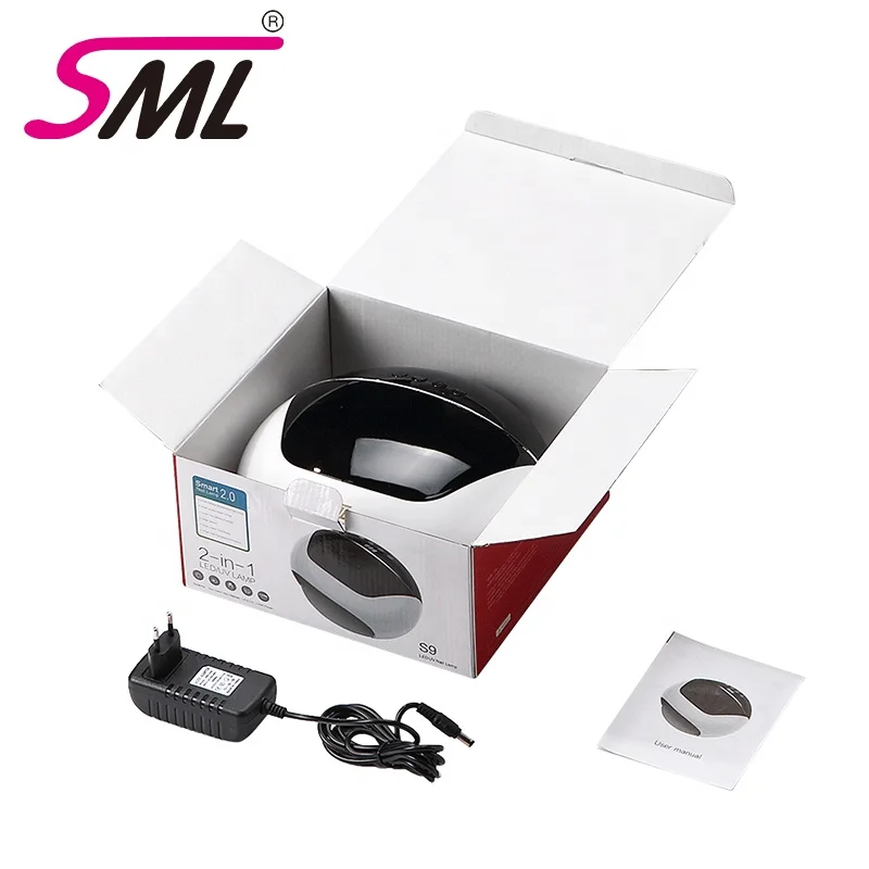 SML S9 Sun Gel Led Cordless Nail Set Kit With UV Lamp Rechargeable