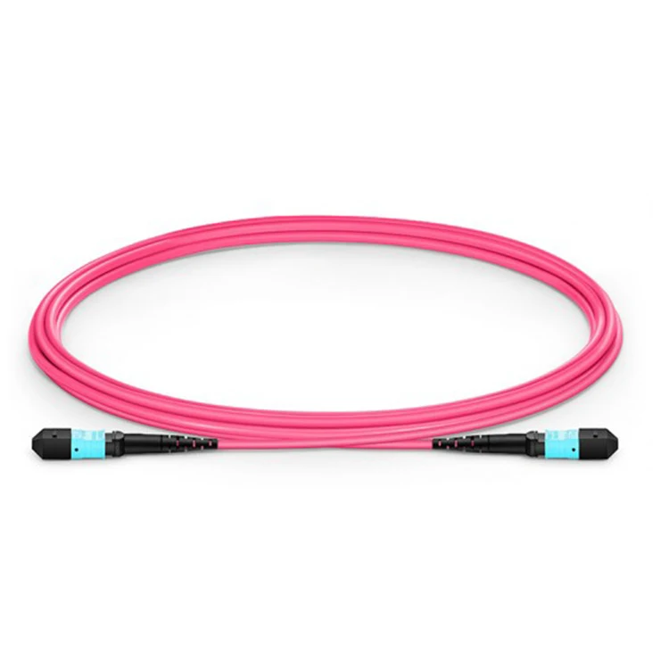 3M MPO APC Patch Cord OM4 Female  8 Cores Fiber Optic Cable Standard Loss MPO MTP Trunk Cables