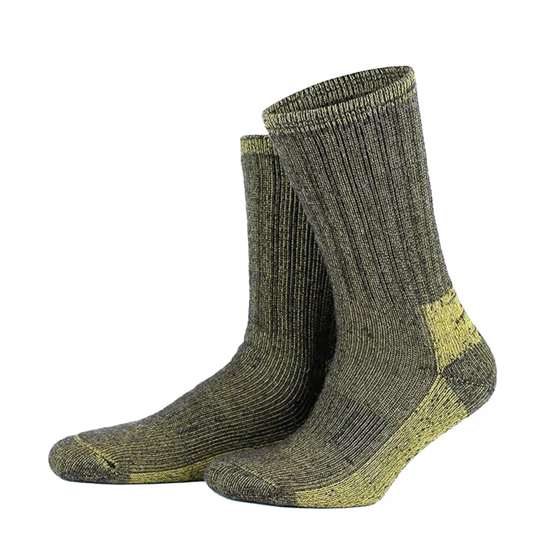 KT57 Custom Design Winter Thick Cashmere Socks Sports Alpaca Socks Warm Crew Non-slip Wool Ski Socks For Women Men