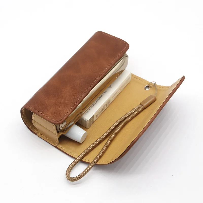 Portable Storage Pouch Cover For IQO 3 DUO Multi-functional Anti-fall PU Leather Case For IQO 3.0 Accessories