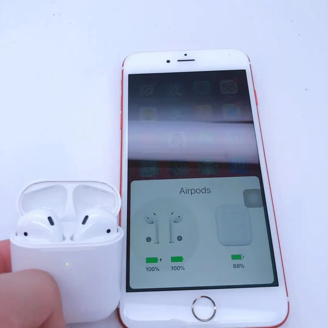 
Hot product airpods wireless earphone tws second generation GPS Rename wireless earbuds 