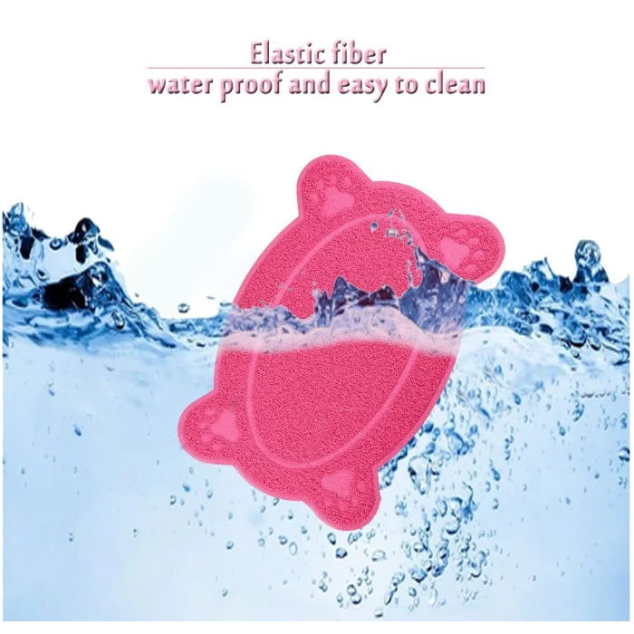 Anti-slip Pvc Pet Cat Pan Litter Trapping Mat