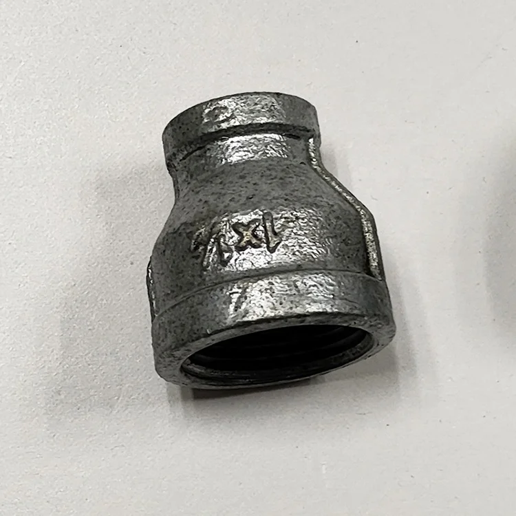 BSP threaded galvanized pipe fitting Tee Elbow Union Malleable Cast Iron Fittings Connect Gi Pipes