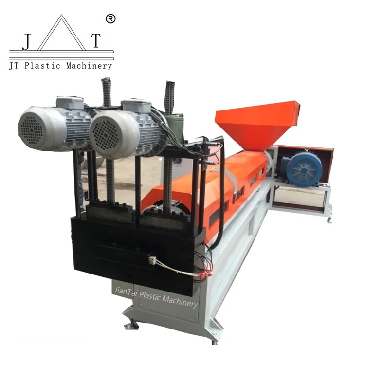 200 мм одновинтовой двухступенчатый пластиковый гранулятор, экономичная машина для переработки пластиковой PP PE пленки