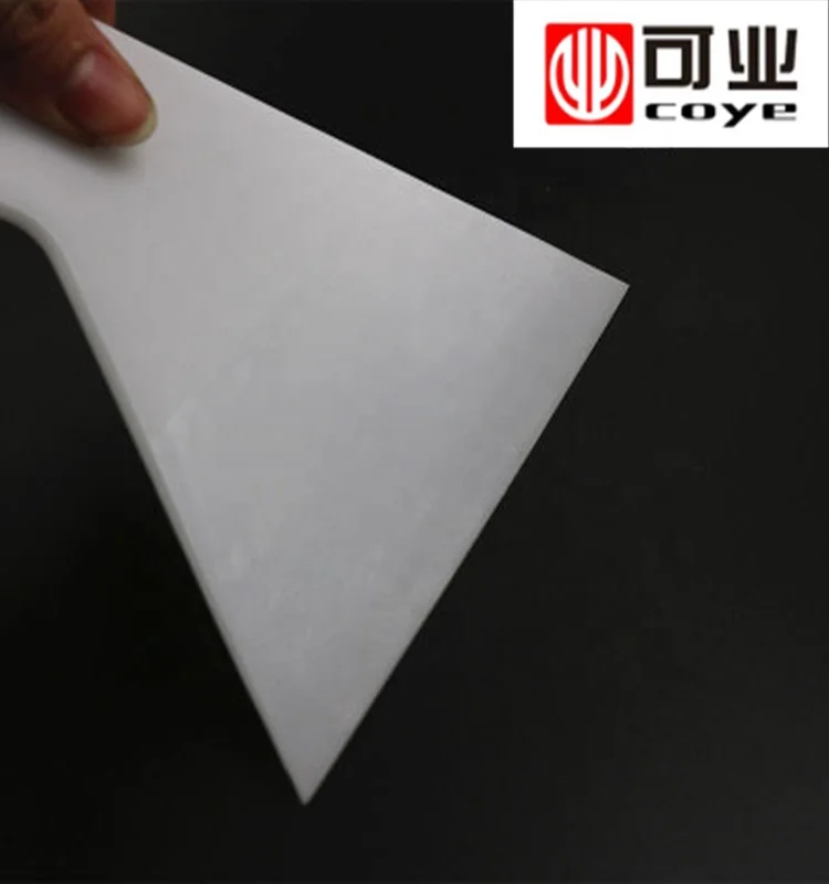 Car laminating tool white plastic scraper tool