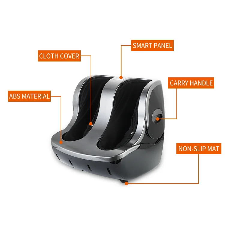 Electric Shiatsu Foot Leg Heating Vibration Quality Health Body Lost Weight Foot Massager