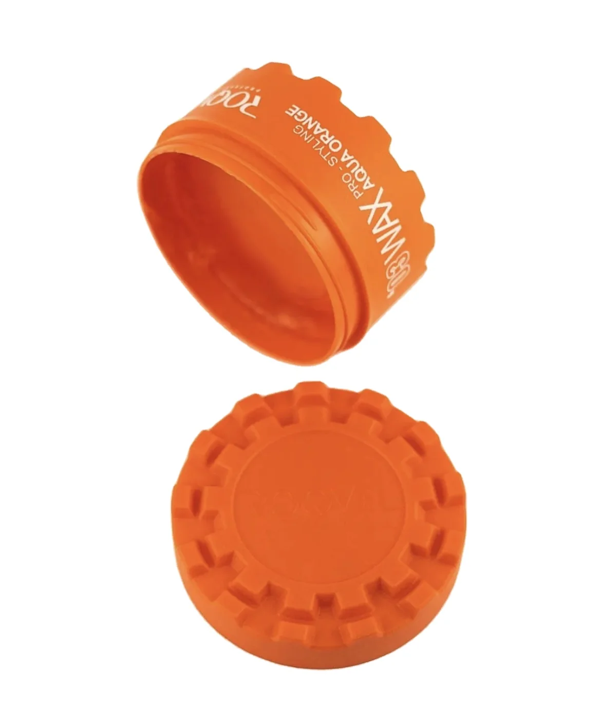 STRONG HOLD AQUA HAIR STYLING WAX 03 ORANGE ROQVEL HAIR GEL WAX EDGE CONTROL POMADE OEM BRANDING