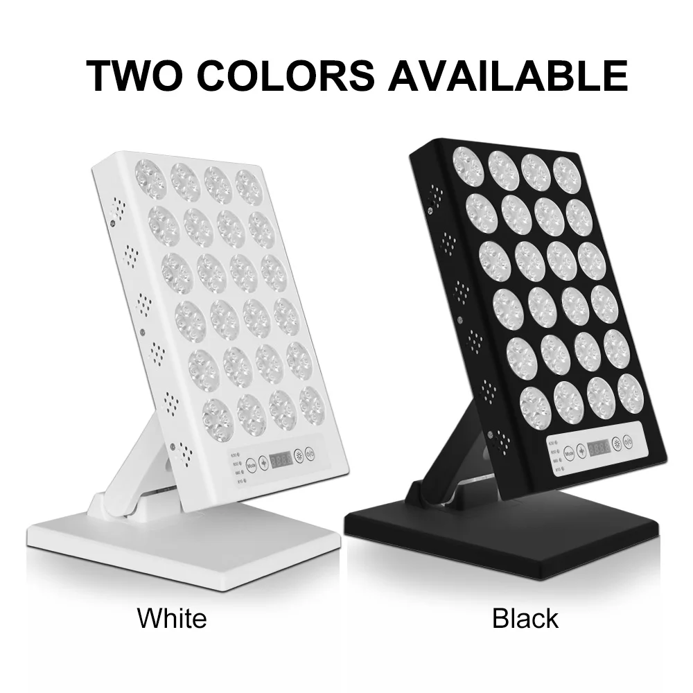 Multi wavelength desktop facial beauty 15modes Led light 417nm 590nm 630nm 850nm Infrared light therapy device