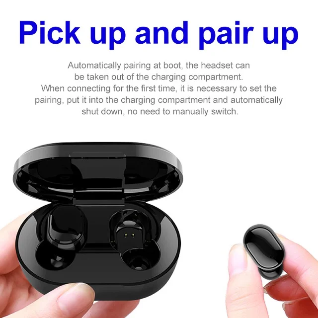 M1 fast charging typ c earphone stereo bass 5.0 true wireless in-ear earbuds TWS headphones for Running