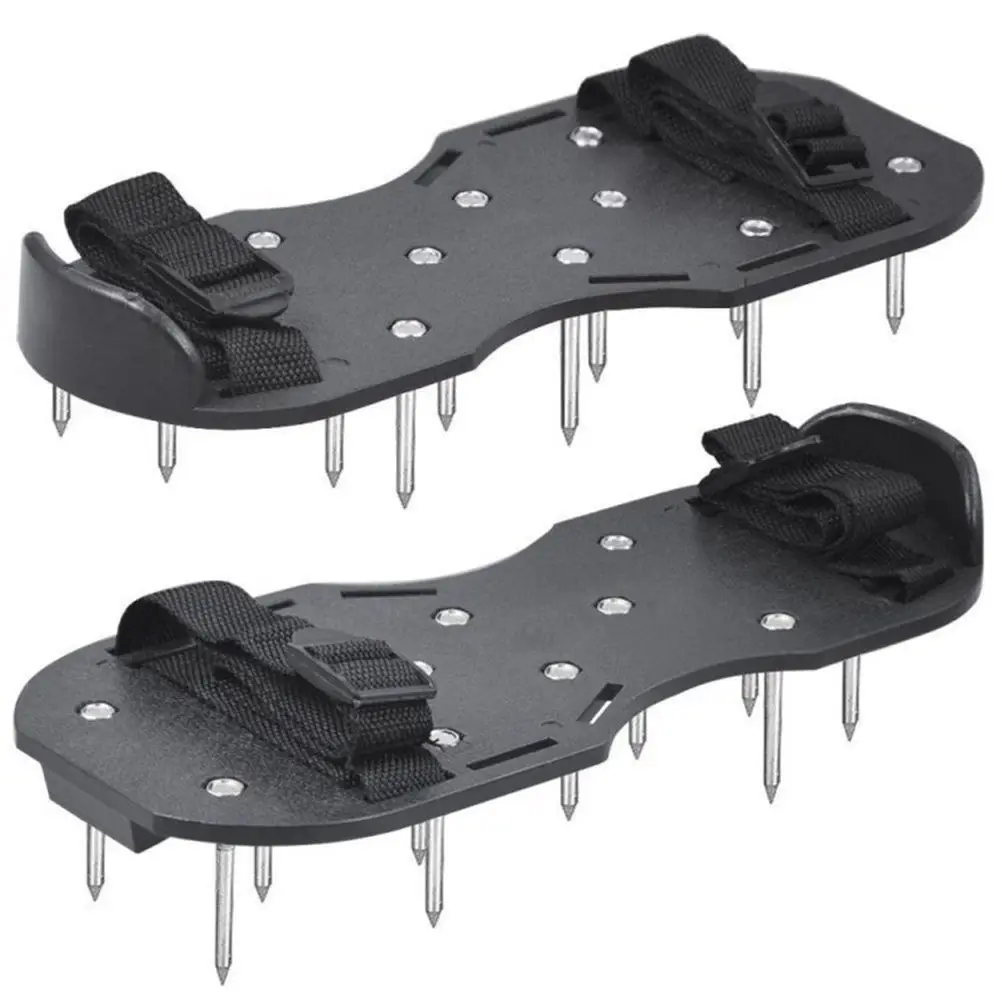 Non-slip gardening shoes Handmade Adjustable Garden Tools Lawn Epoxy Resin Aerator Spike Sandals Shoes