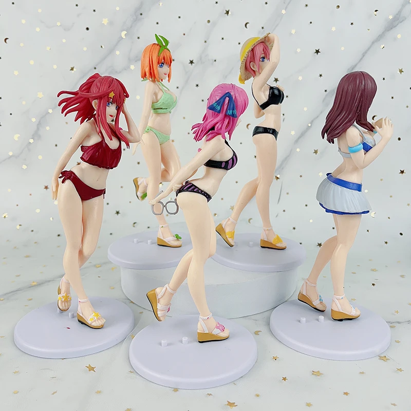 Nakono Yotsuba Sexy Beautiful Japanese Girl Quintessential Quintuplets PVC Action Figure Anime