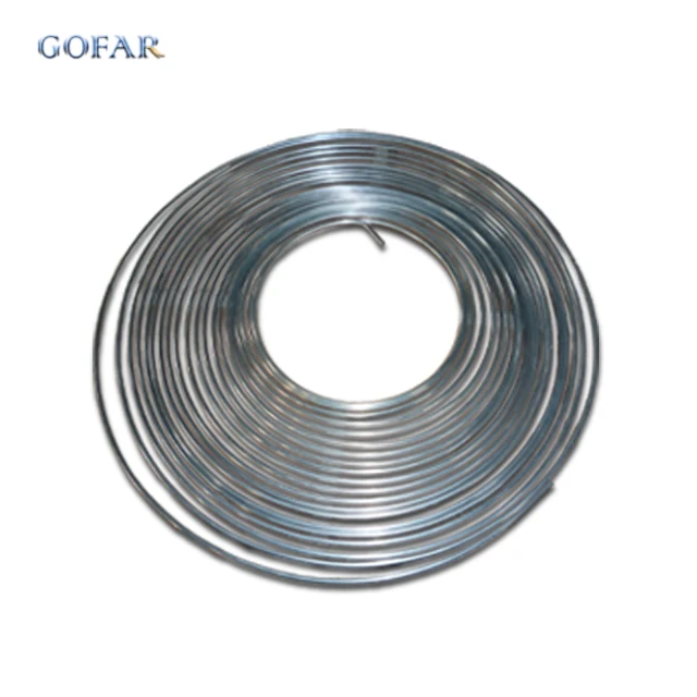 Chinese manufacturer SAEJ 527 Olive Green Zinc Plated Bondy Tube