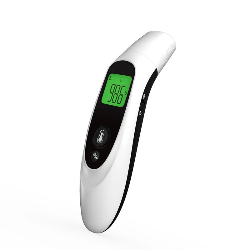 Baby LCD LED Display Optional Body Measure Monitor Non-Contact Contact Medical Fever Infrared Thermometer For Ear And Forehead