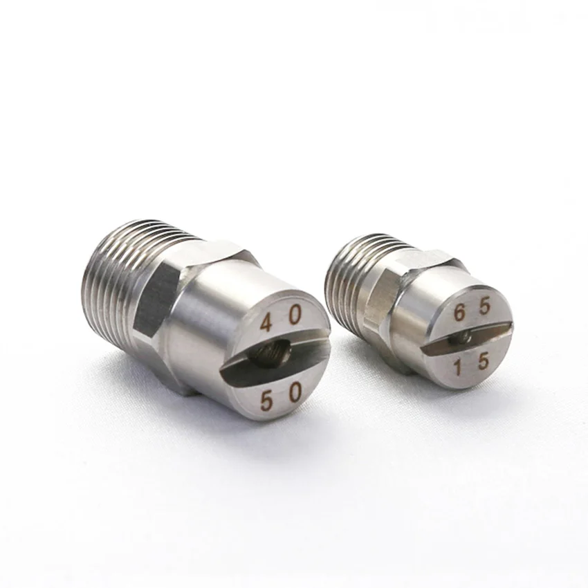 1/8' 1/4' Stainless Steel 110 Degree Vee Jet Spray Flat Fan Nozzle