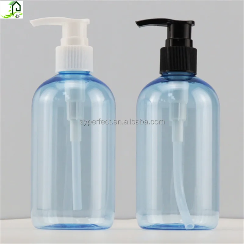 Empty  Shampoo and Conditioner Set Plastic Pet Bottle with Lotion Pump Spray Bottle