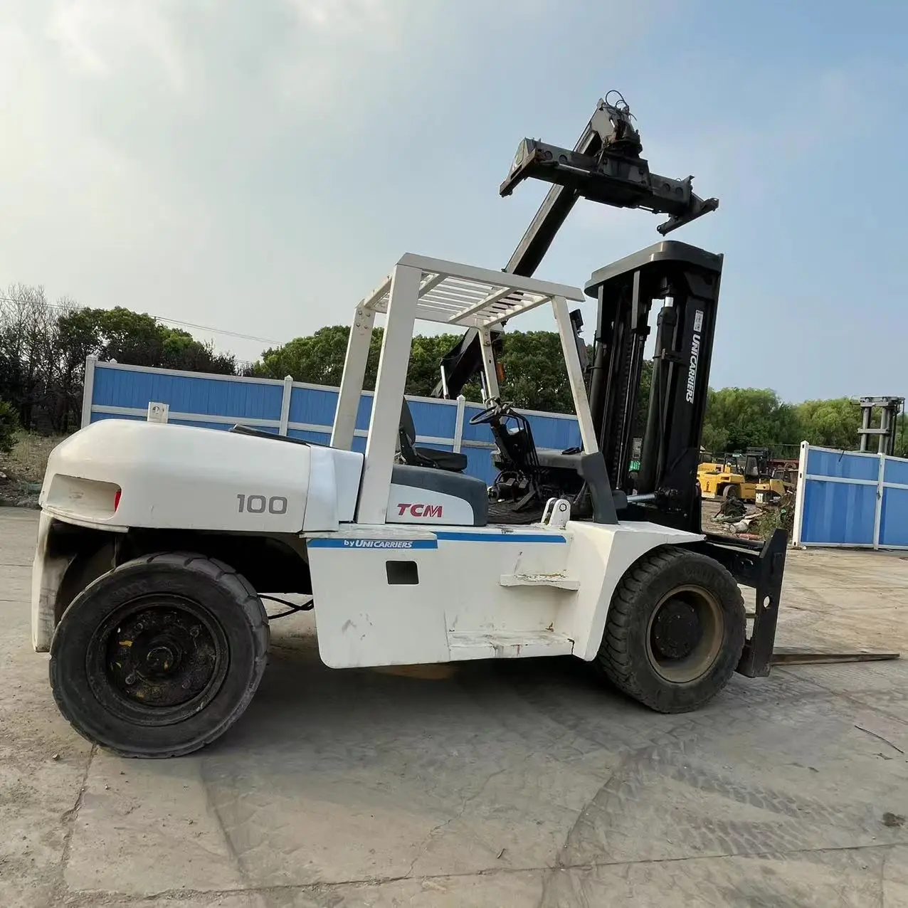 sell well new type used forklift tcm 10t cheap sale