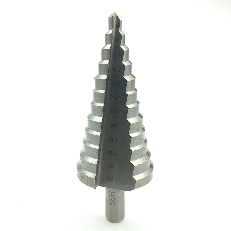 Hand tool set carbide HSS cobalt step cone drill bit set for metal and stainless steel drilling bits