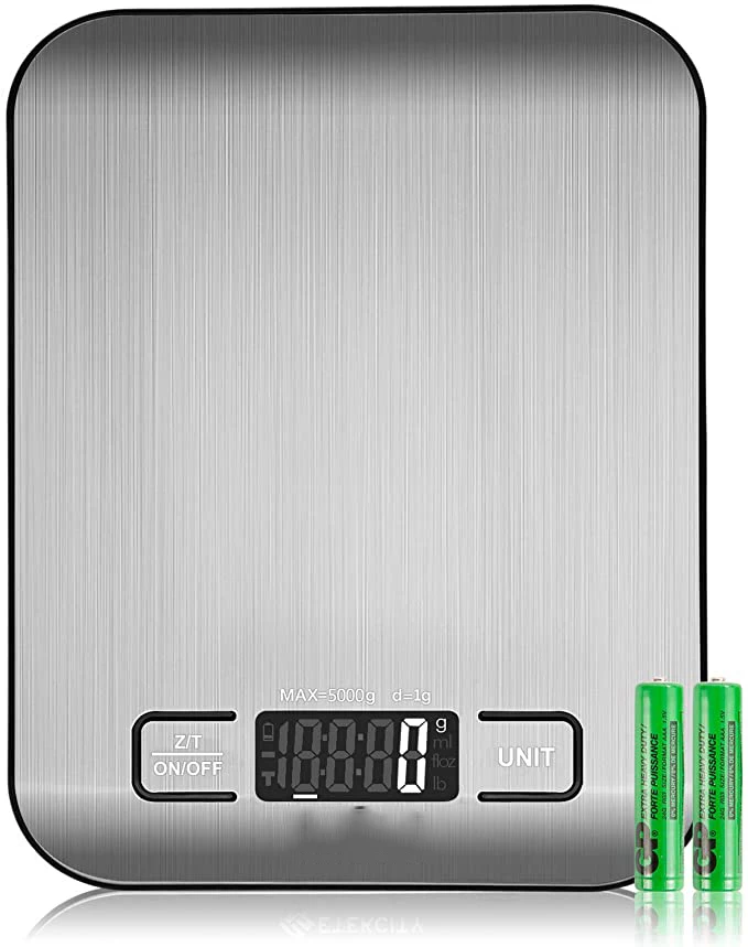 304 Stainless Steel Food Kitchen Scale Digital Grams and Ounces
