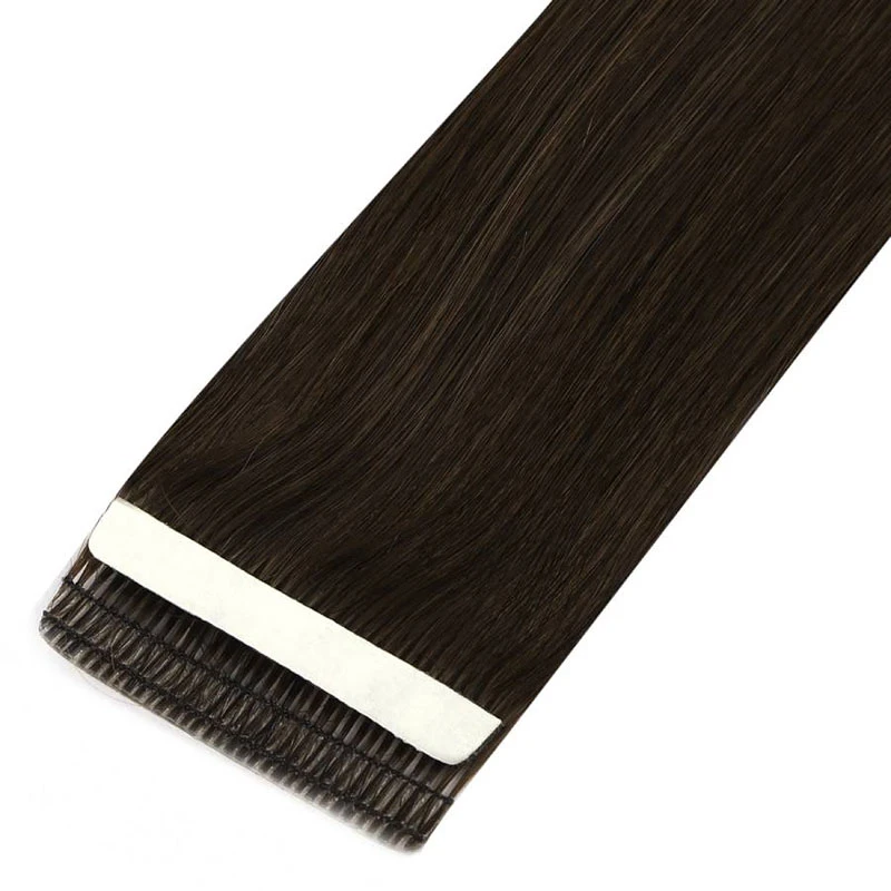 Juancheng Ruijia Hair factory Wholesale Russian European Remy Invisible Tape Hair Extensions Double Drawn Human Hair