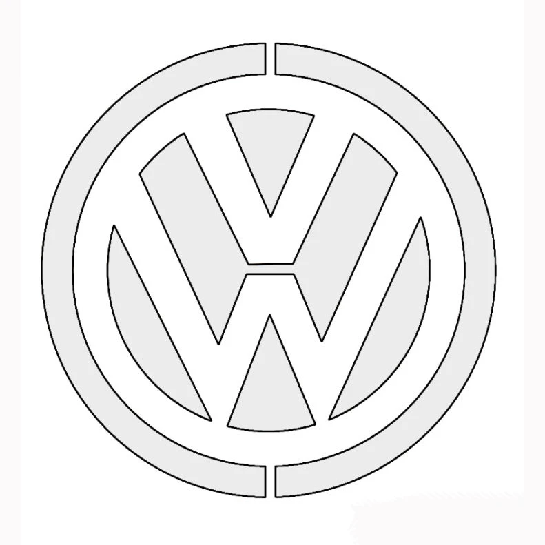 factory supply custom metal car logo Carving and Wood Burning stencil Template metal stencils