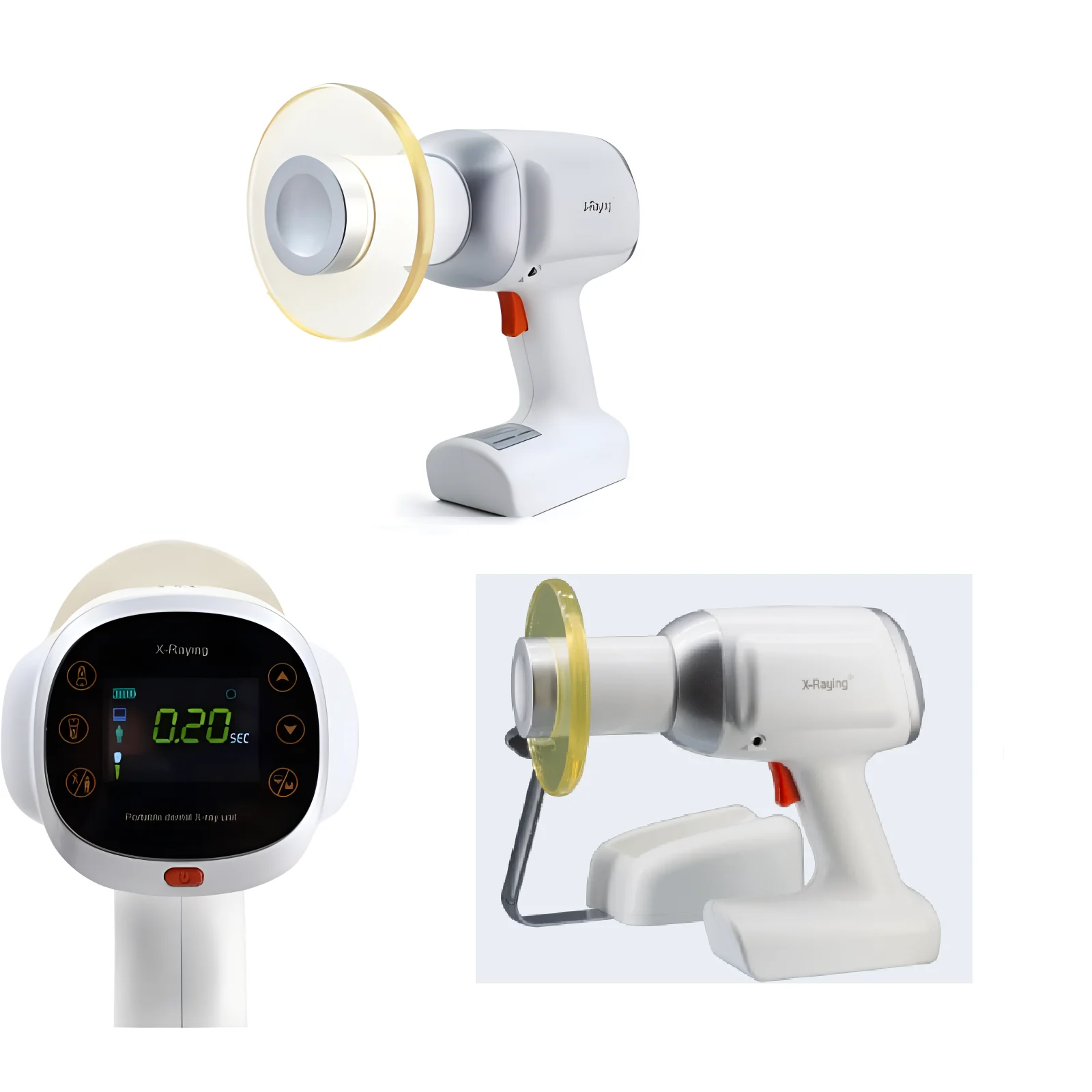 Dental Digital Portable X-ray Machine  Xray Unit Gun Type Handheld X Ray Machine System