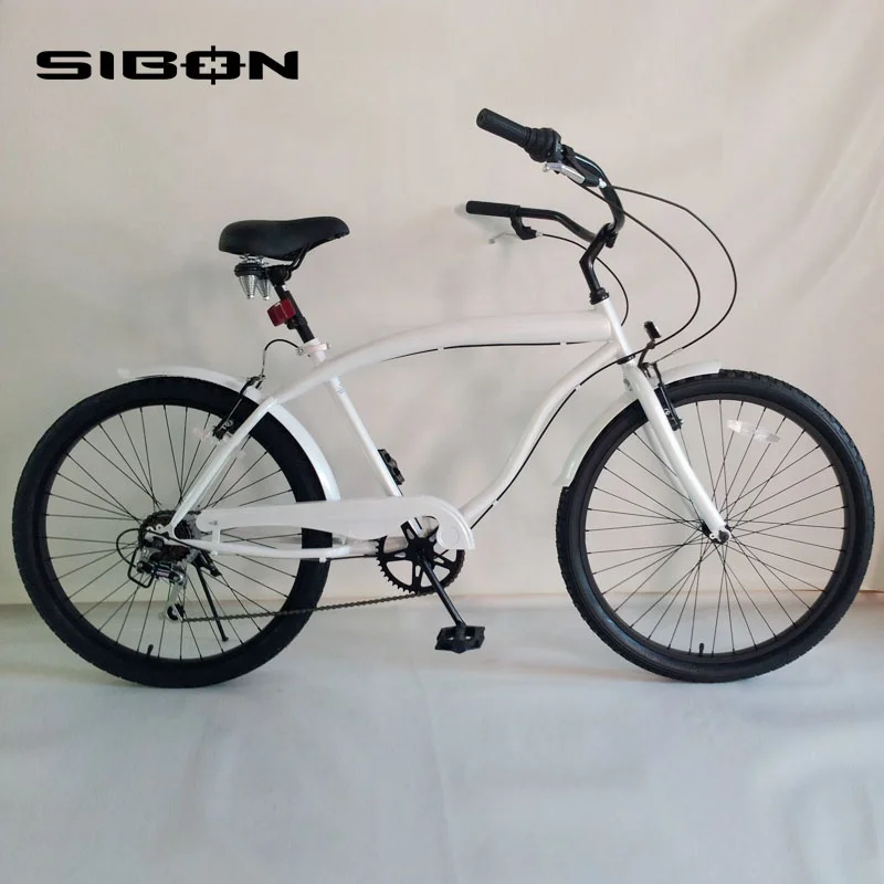 SIBON B0270101 рама из высокоуглеродистой стали V-тормоз сделано в Китае 26 дюймов прогулочный велосипед