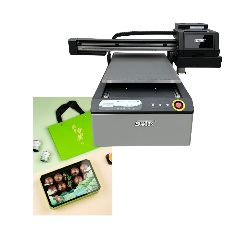 Low Cost 6090 UV XP600 I3200 Lamp Printer Flatbed Printing Machine for Wraps Mugs Bottle Acrylic Inkjet