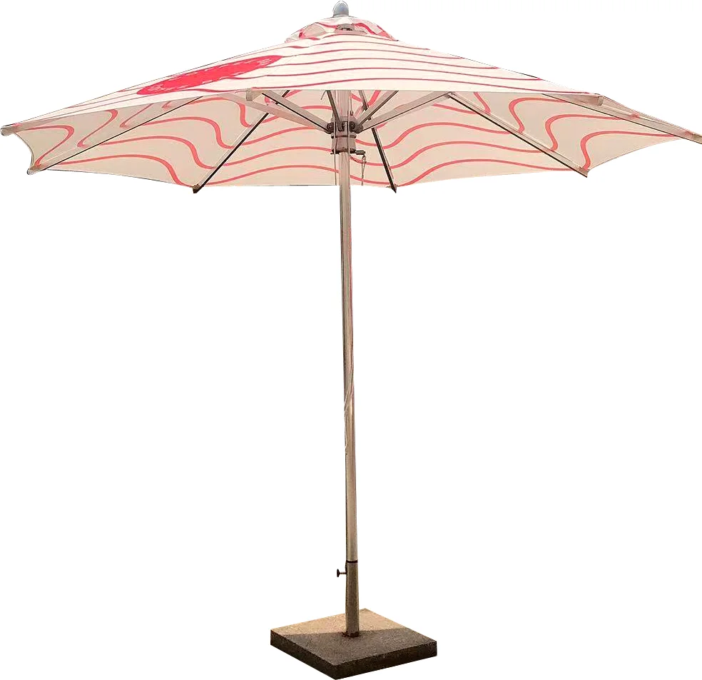 Chinese aluminium umbrella for beach outdoor parasol garden umbrella