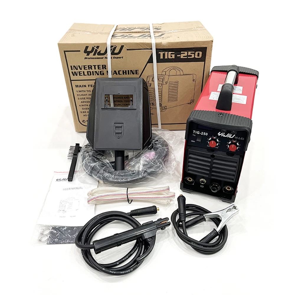 YIJIU TIG-160D MMA TIG Dual functions Inverter IGBT with 160A 220v  Inverter Argon Arc Welding Machine From China
