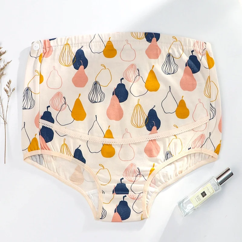 
New Design High Waist Cotton Plus Size Adjustable Maternity Panties for Pregnant Women 