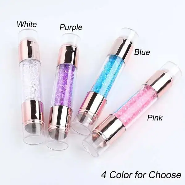 1 Pc Nail Stamp Double Silicone White Clear Stamp Nail Art Tool Nail Art Accessories