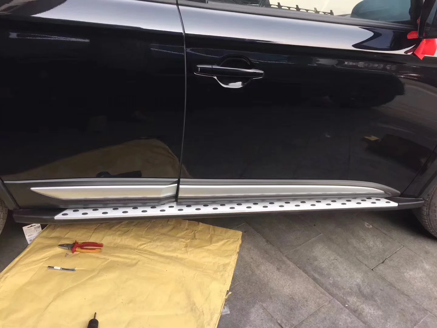 Manufacturer Customized Aluminium Suv Auto Accessories For Mitsubishi Outlander  Side Steps Running Boards