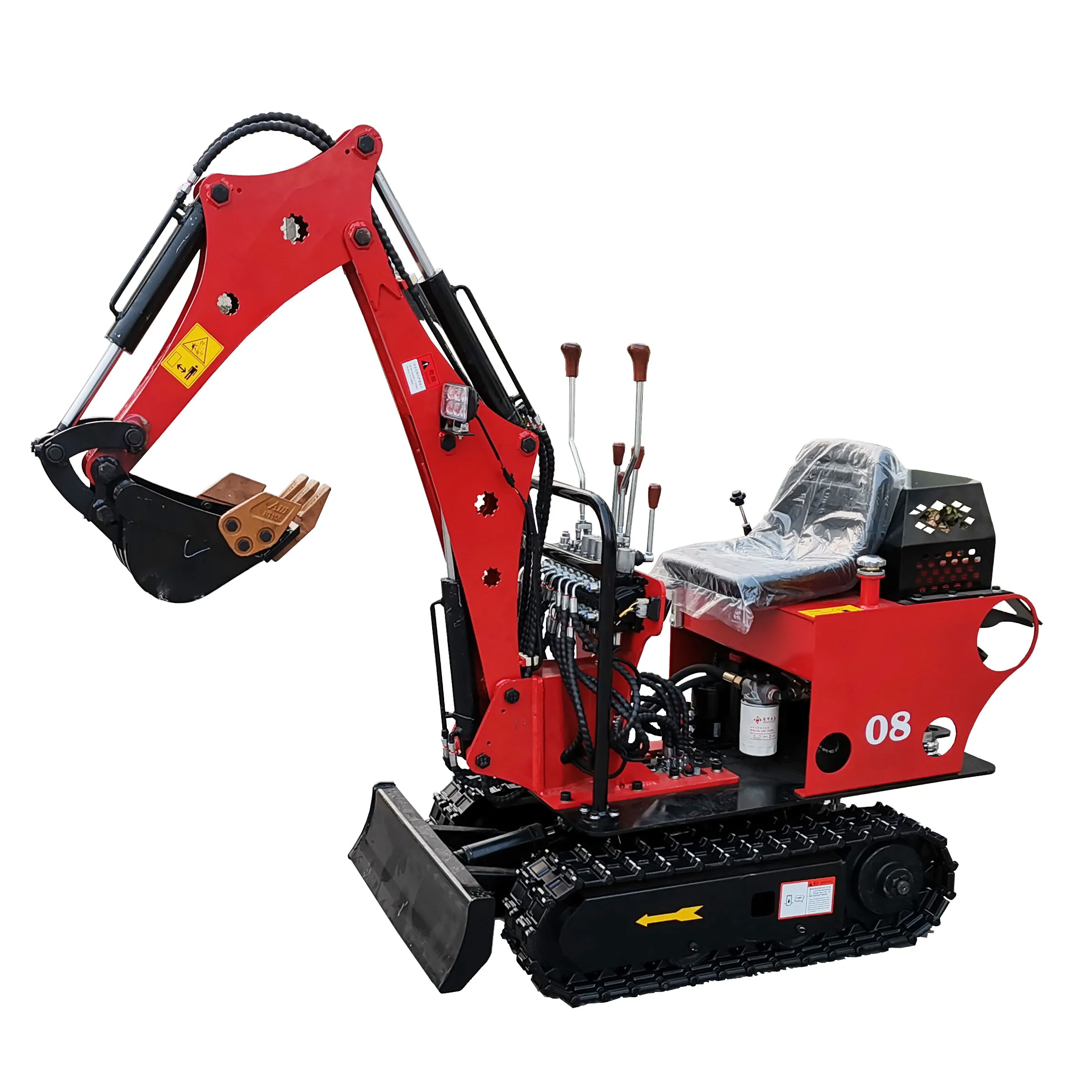 SINOLINK 12HP бензиновый двигатель экскаватор-погрузчик