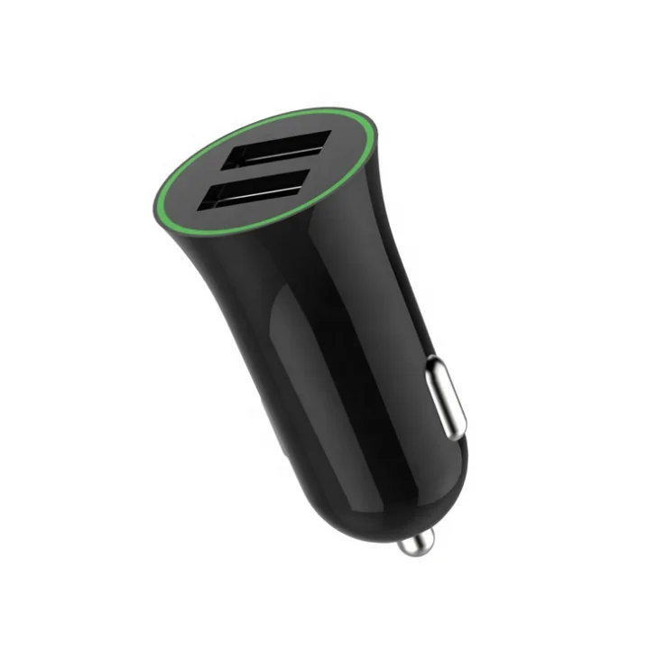 Cheap Dual USB Cigarette Lighter Car Charger 2 Port Lcd Fast Car Charger Micro USB Car Phone Charger Adapter