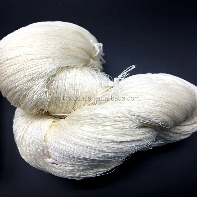  Tussah шелковая пряжа из 100% шелка