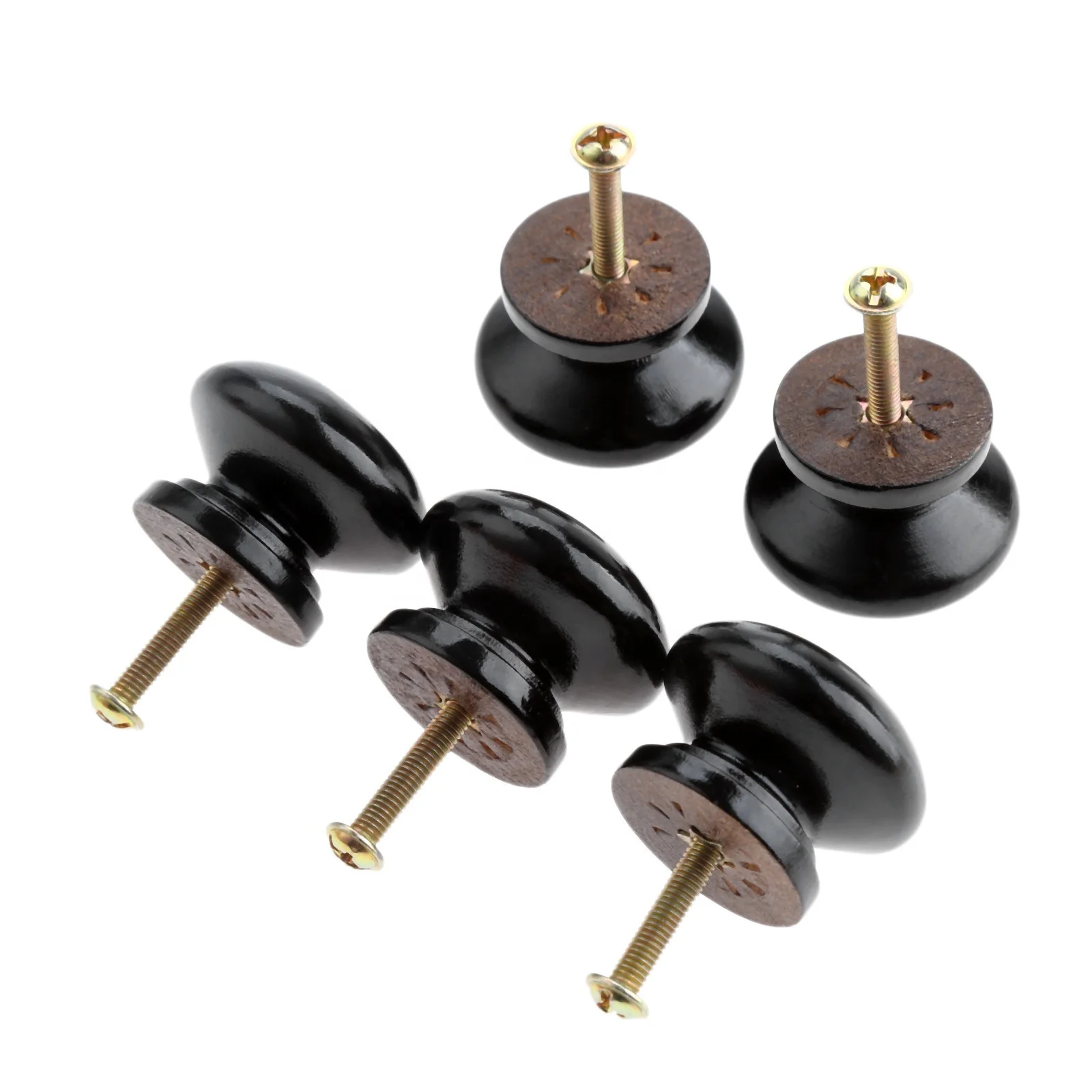 wholesale custom luxury wooden handles and knobs