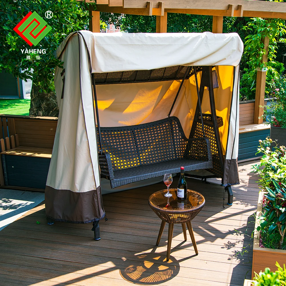 Custom outdoor glider garden cover provide water proof custom design  suppliers hot sale out door furniture cover