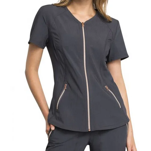 Custom stylish hospital Short Sleeve uniform nursing Scrubs Uniform