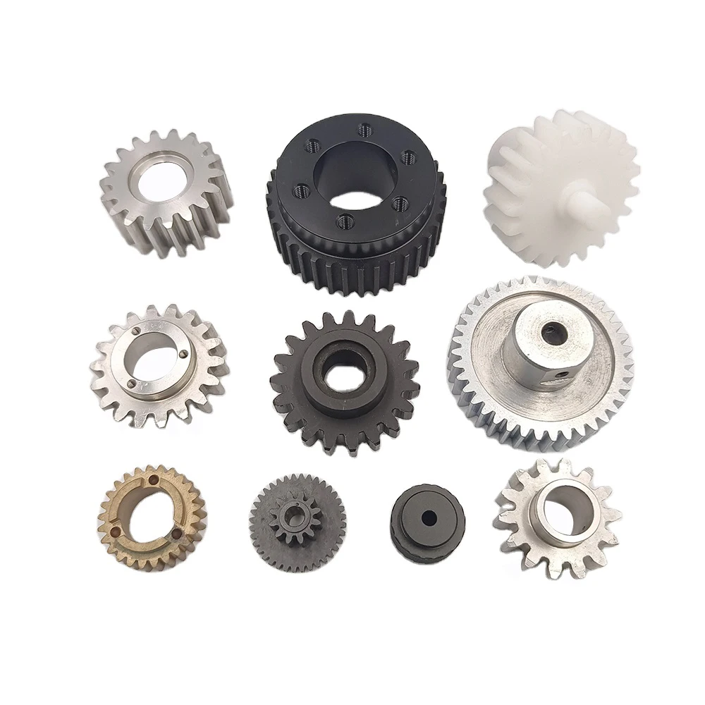 OEM hight pression Mass Production cnc machined industrial Turning Drawing Stainless Steel Gear wheel Cnc Machining parts