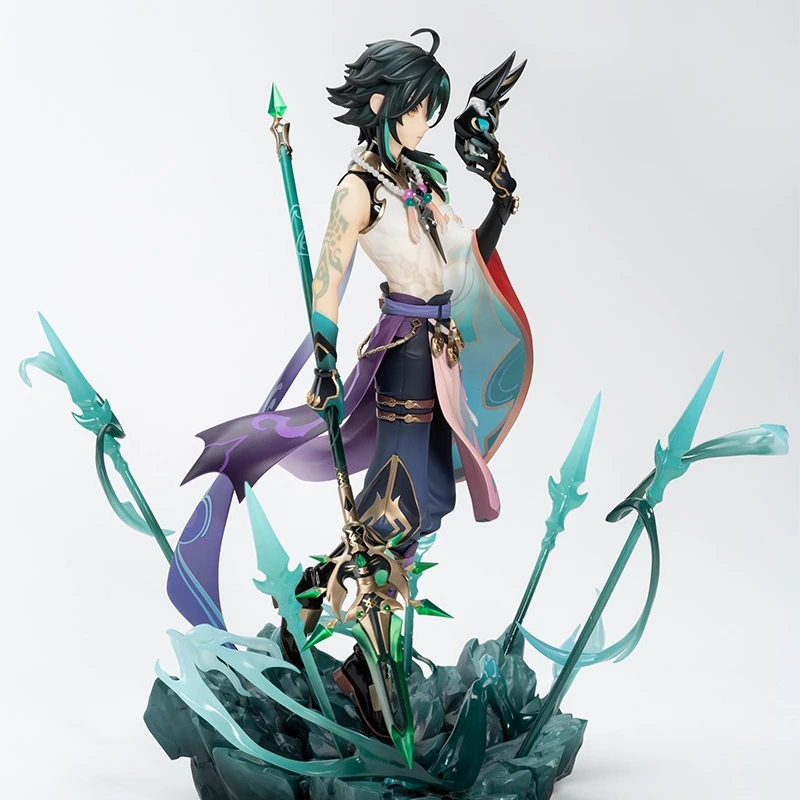 Game Xiao PVC toy doll statue Genshin Impact Action Figures home decor