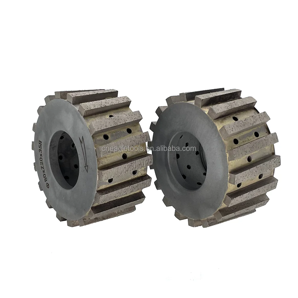 Crawnedeagle Diamond CNC Profile Wheels Z35/Z40/Z45 Segmented Diamond Profiling Tools for Granite Quartz Stone