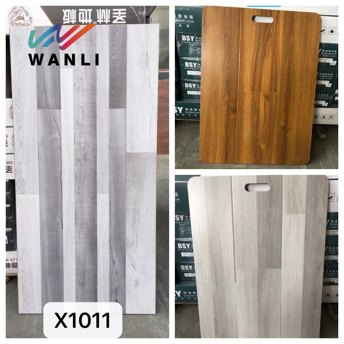 Top Quality EIR Surface Floor  Cilck Customized Nature Color Laminate Flooring
