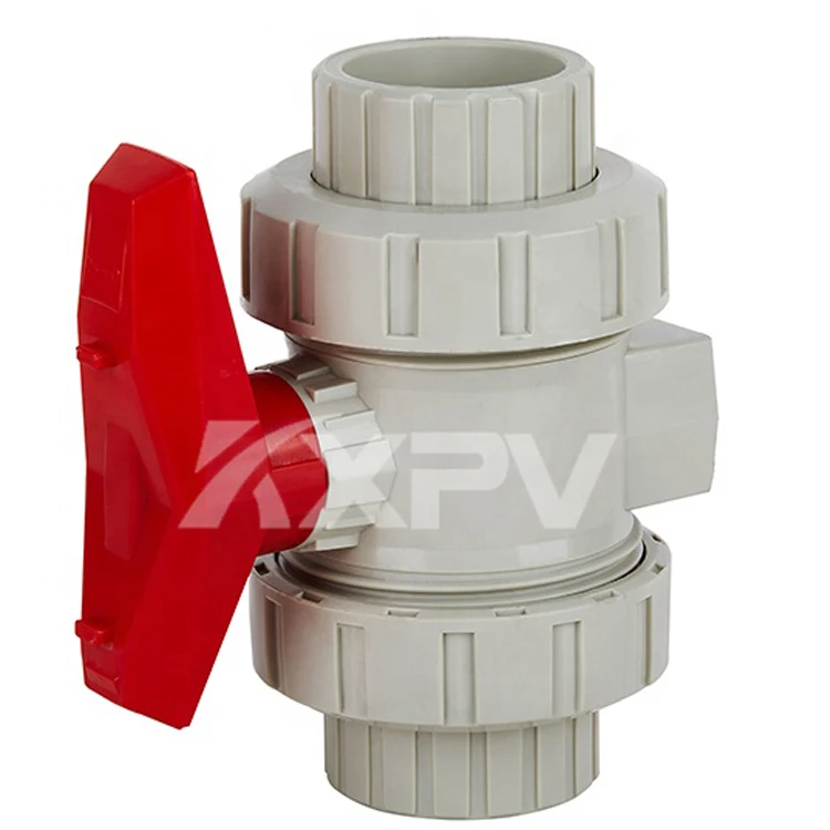 2 Way Upvc Pvc True Union Plastic Ball Valve