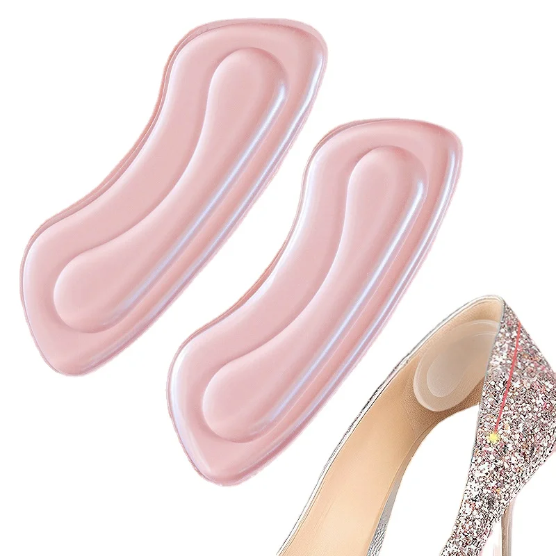 2 Pairs anti-abrasion for high heel tape protective foot high heel shoe stickers