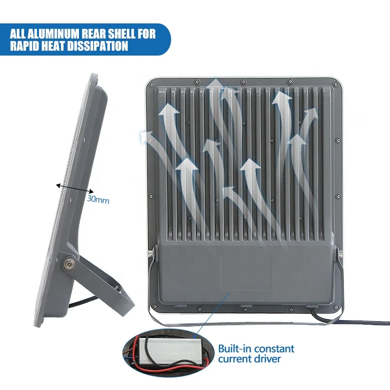 Energy Saving High Lumen IP65 led floodlight 50W 100W 150W 200W  outdoor light led