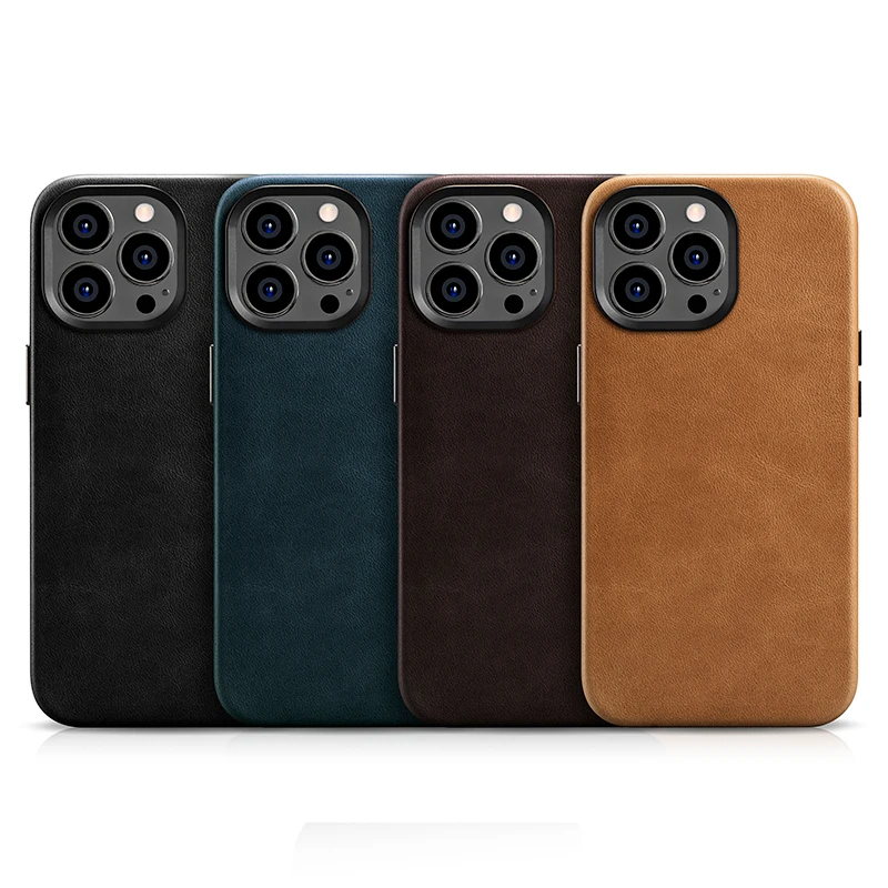 Luxury Smartphone Leather Back Cases Mobile Phone Cases For Iphone 13 14 Pro Max Series