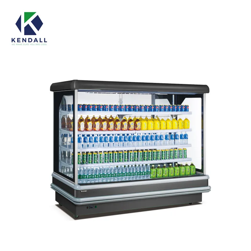 Commercial Supermarket Refrigerators equipments Commercial Refrigeration Display For Beverage