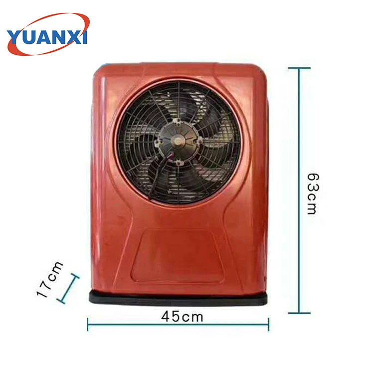12V 24V 2800W parking air conditioner Parking cooler  electric energy-saving inverter loader excavator truck RV conditioner